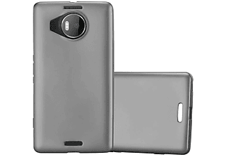 carcasa de móvil  - Funda flexible para móvil - Carcasa de TPU Silicona ultrafina CADORABO, Nokia, Lumia 950 XL, naranja azul blanco