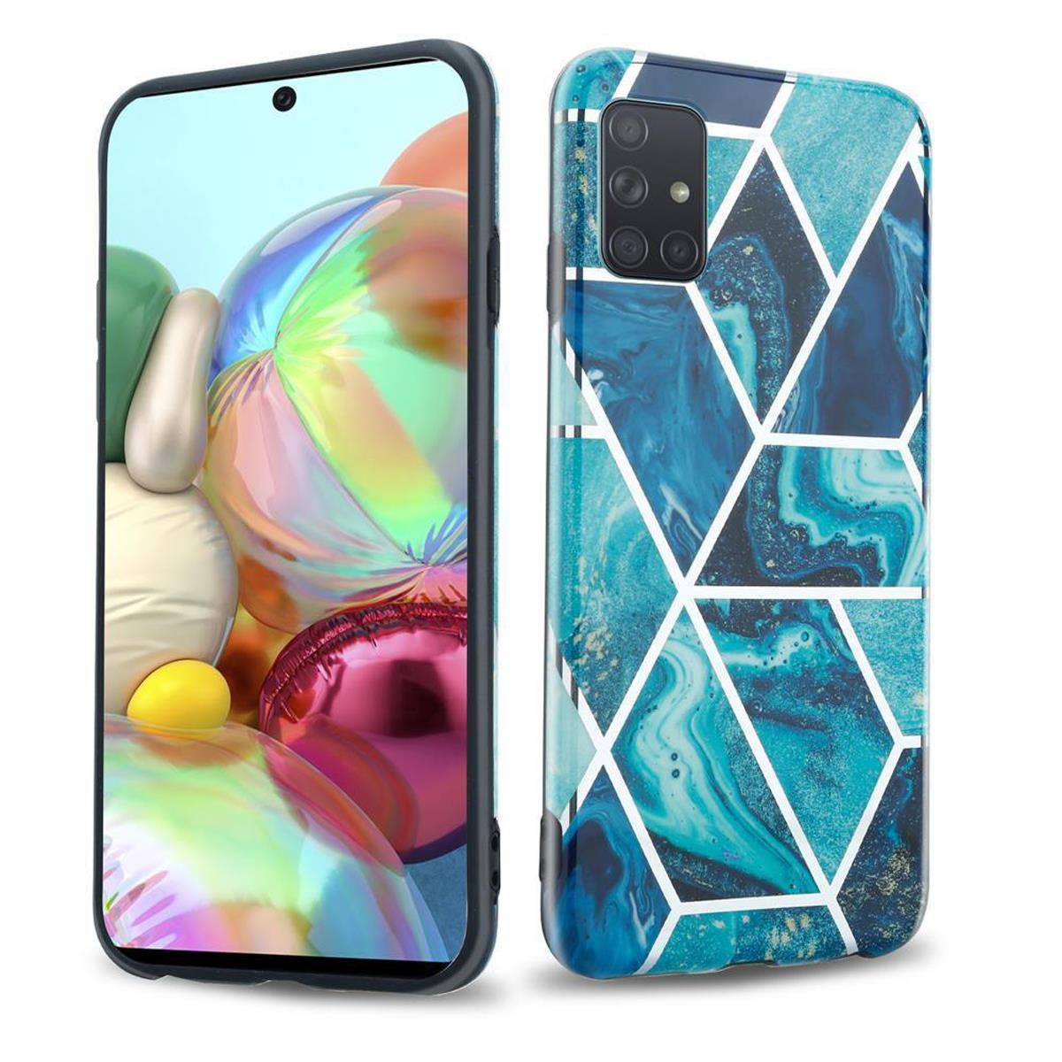 ZCDAYE - Custodia a portafoglio per Galaxy A71, con chiusura a cerniera