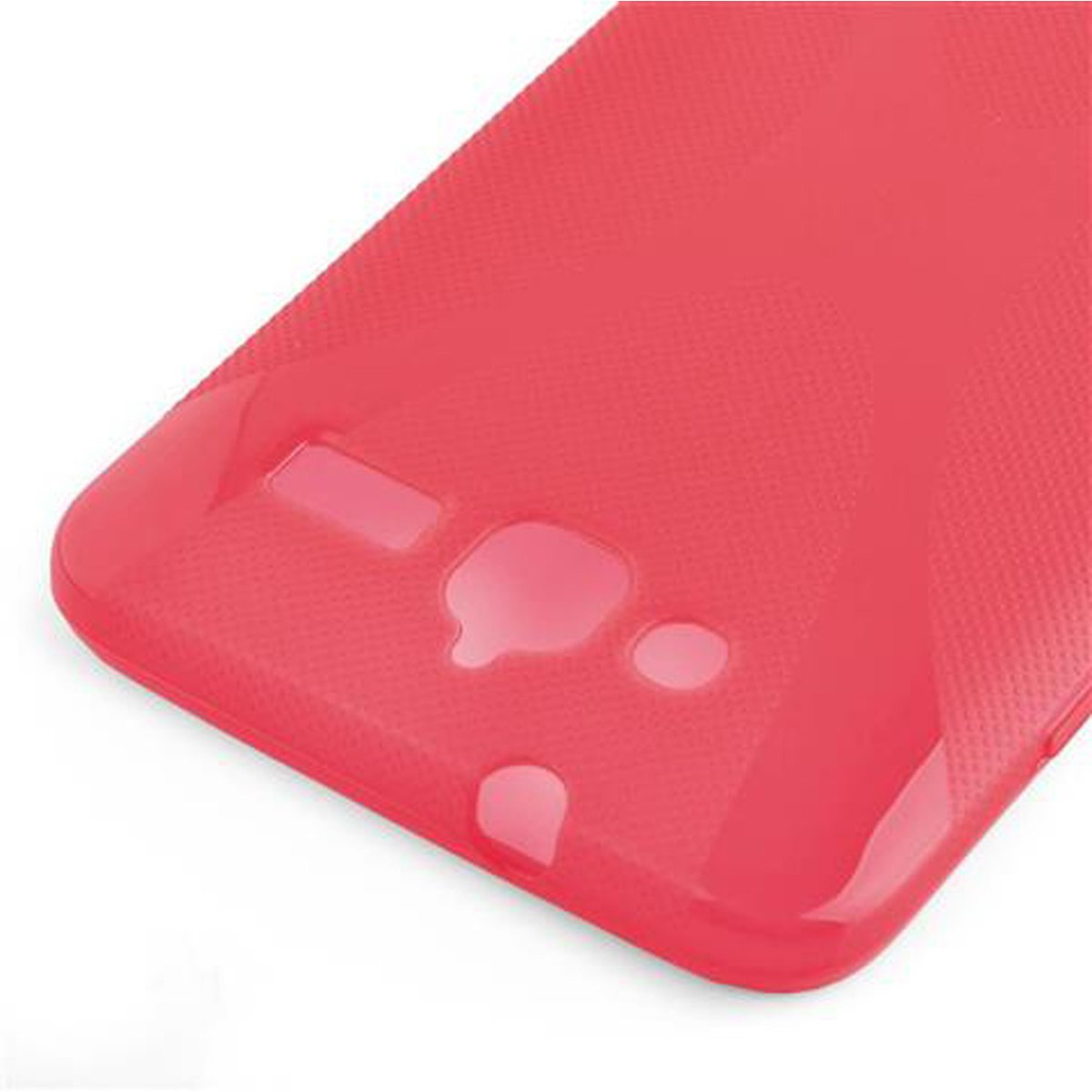 INFERNO ASCEND X-Line TPU Backcover, CADORABO Huawei, GX1, Schutzhülle, ROT