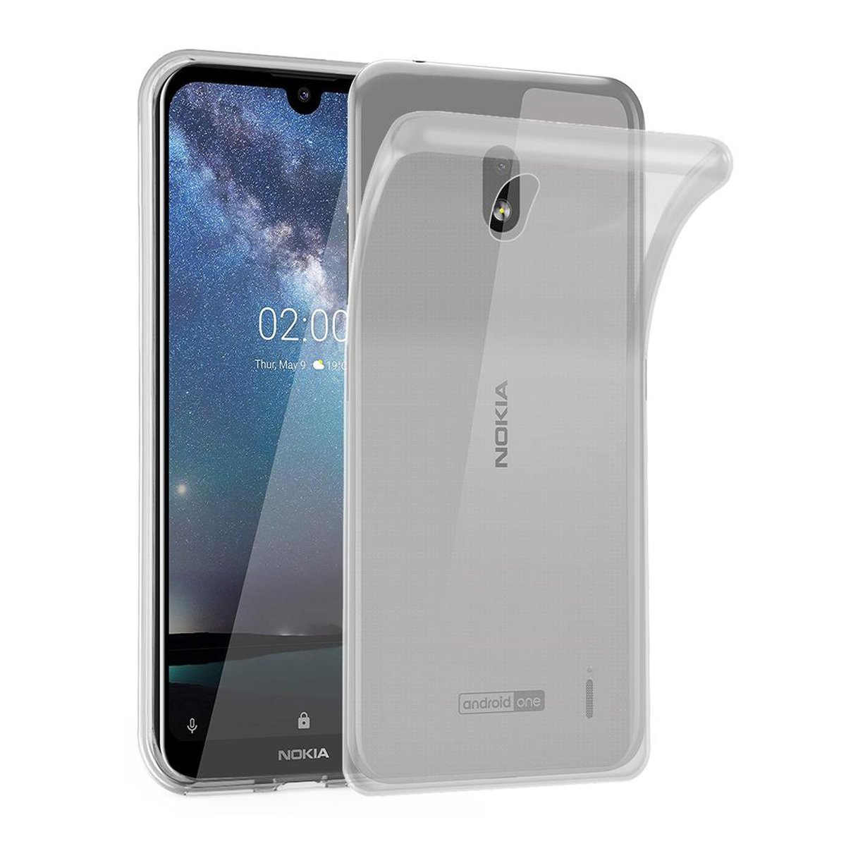 Ultra VOLL 2.2, Slim Schutzhülle, Nokia, AIR Backcover, TRANSPARENT CADORABO TPU