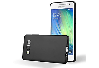 carcasa de móvil  - Funda flexible para móvil - Carcasa de TPU Silicona ultrafina CADORABO, Samsung, Galaxy A3 2015, metallic oro rosa