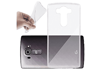 carcasa de móvil  - Funda flexible para móvil - Carcasa de TPU Silicona ultrafina CADORABO, LG, G4 PRO, transparente