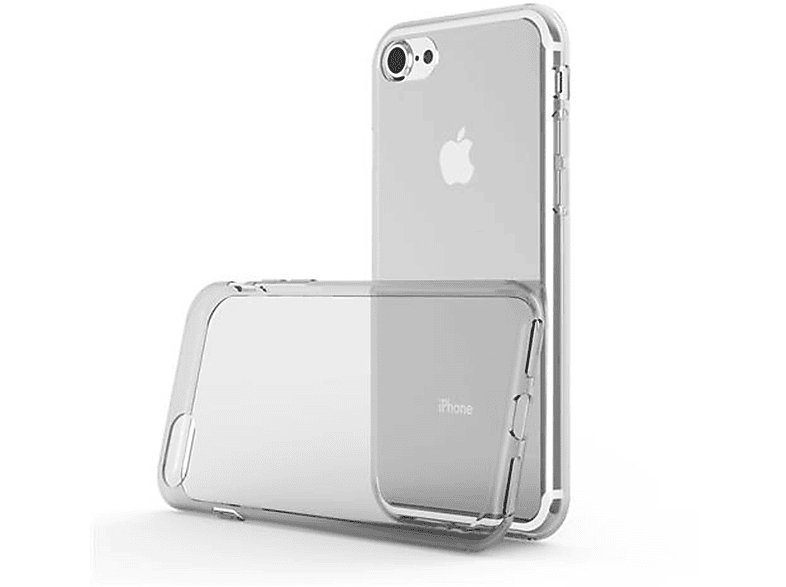 Schutzhülle, Ultra / AIR iPhone 2020, CADORABO Backcover, / SE TRANSPARENT / 8 Slim 7S 7 VOLL TPU Apple,