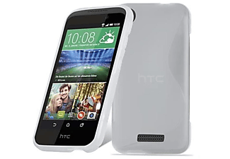 carcasa de móvil Funda flexible para móvil - Carcasa de TPU Silicona ultrafina;CADORABO, HTC, Desire 320, semi transparente