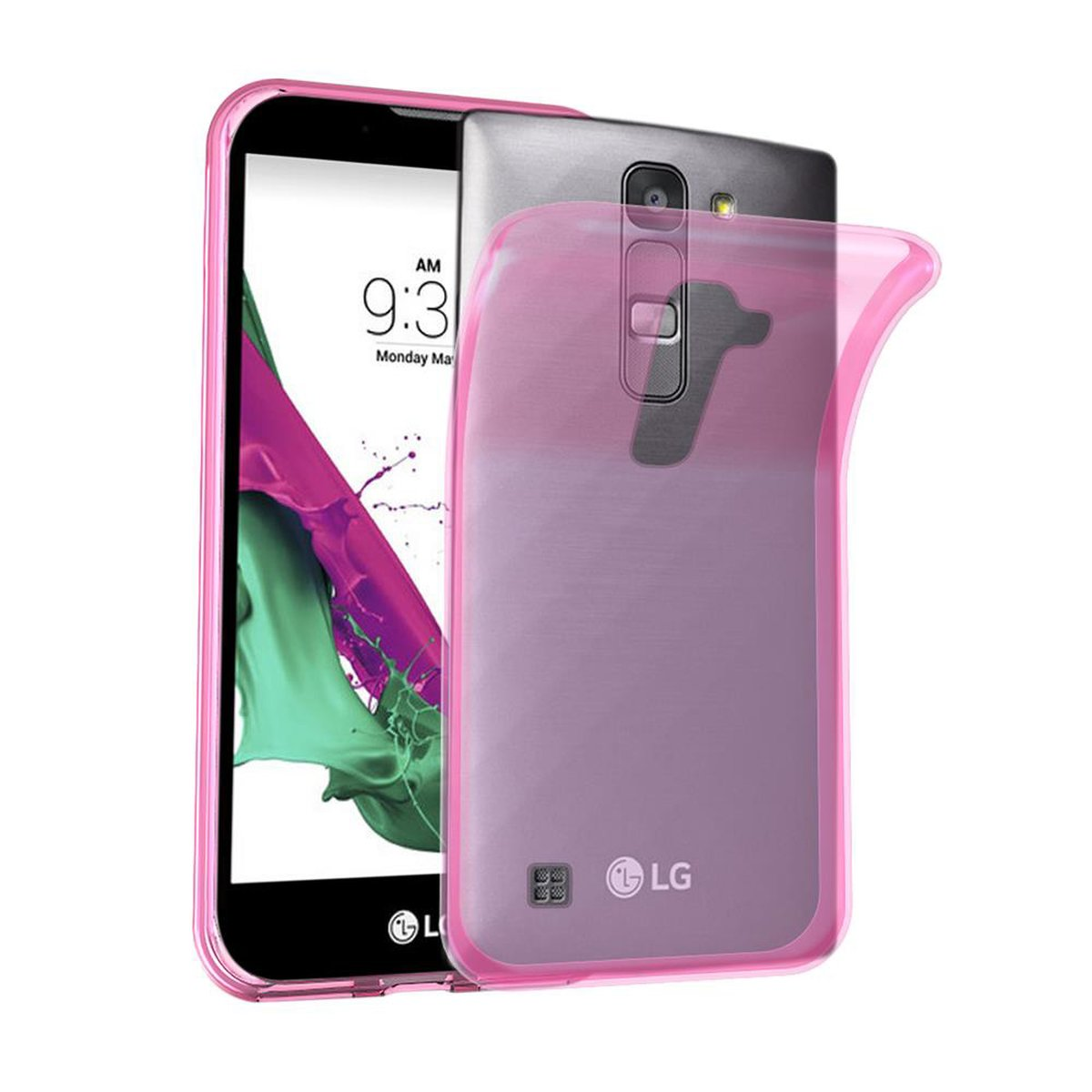 COVER PER XIAOMI REDMI 12C CUSTODIA COLORATE IN SILICONE TPU VETRO TEMPERATO e