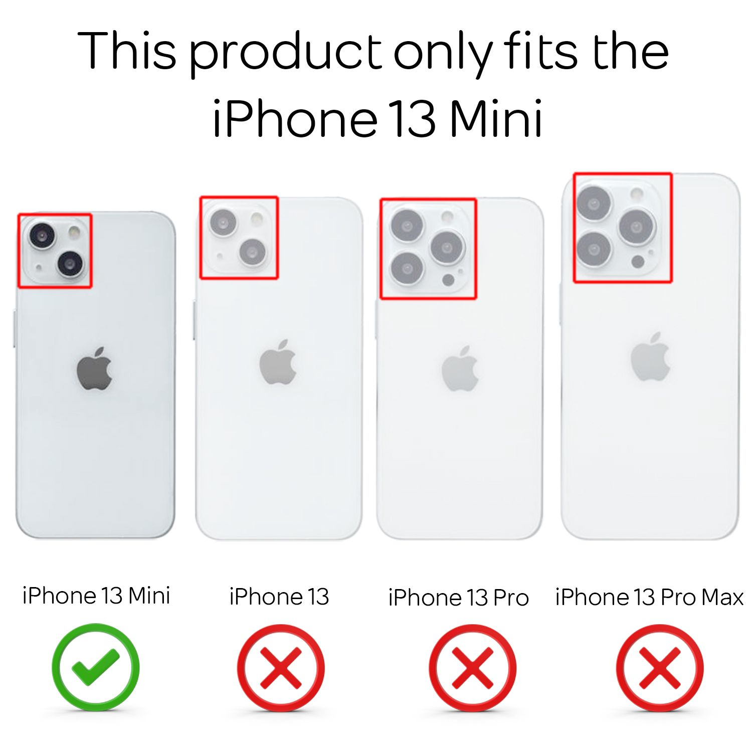 NALIA Klare Hülle mit Mini, Apple, zum Kette Rot 13 Umhängen, Backcover, iPhone