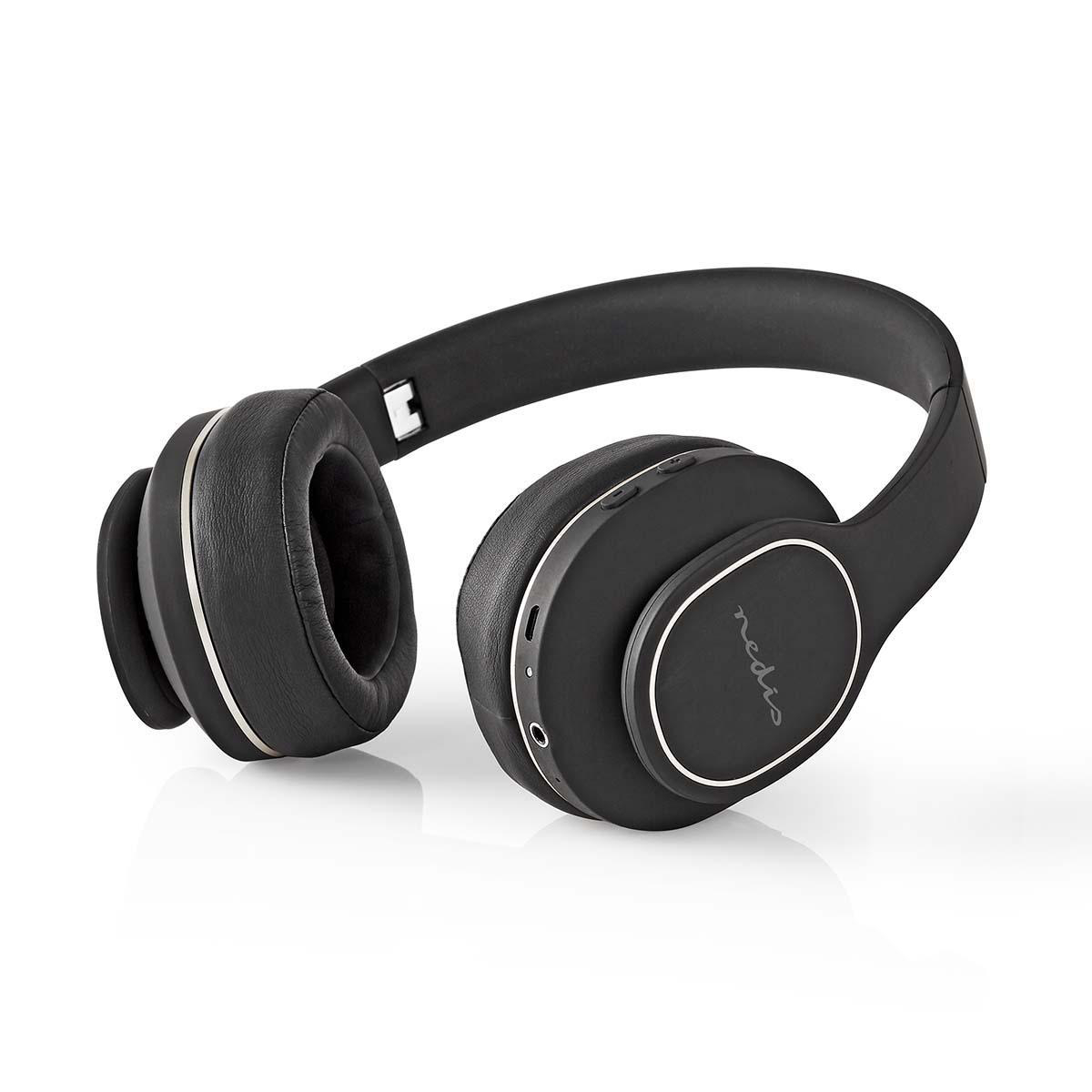 NEDIS HPBT3260BK, Over-ear Kopfhörer Schwarz