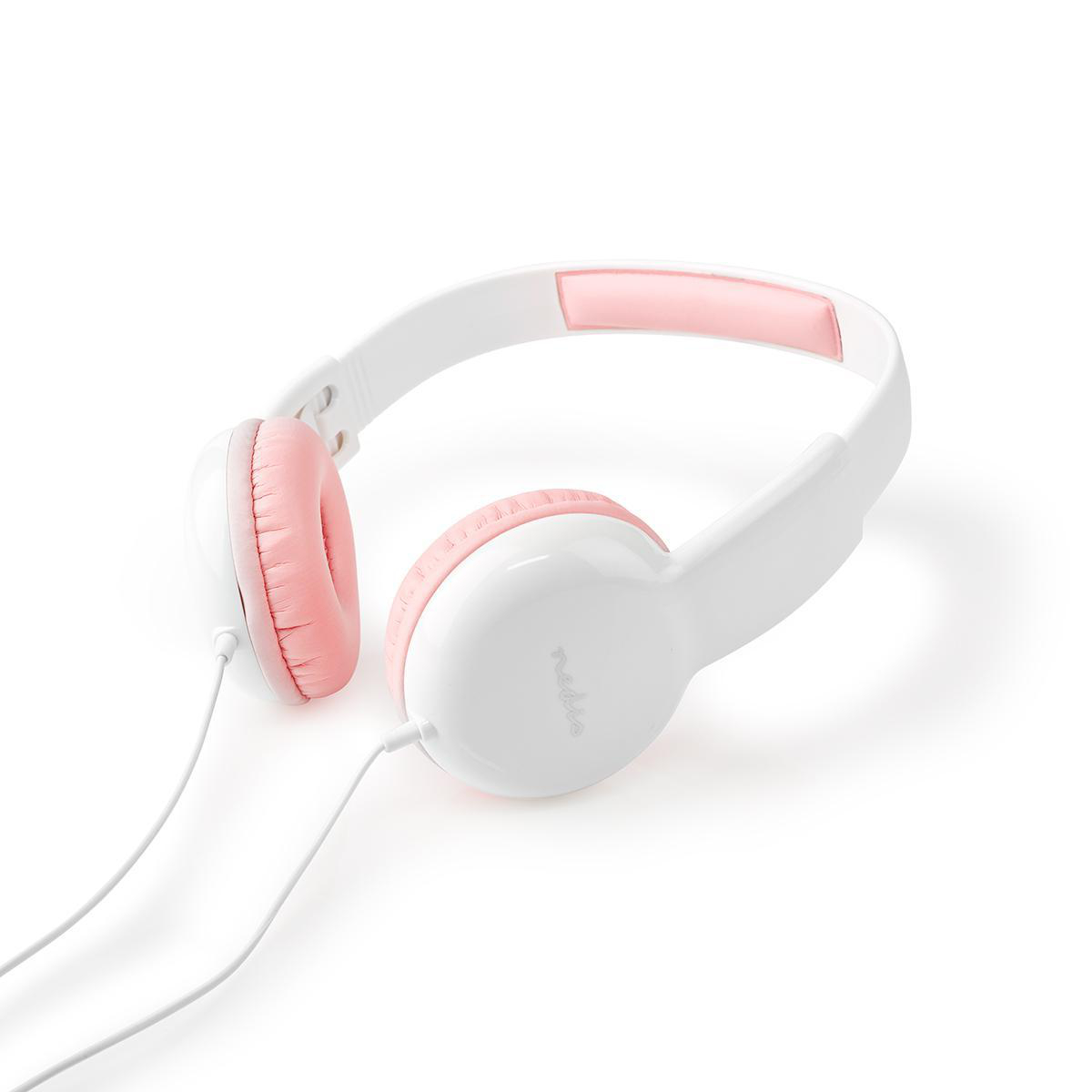 NEDIS HPWD4200PK, Over-ear Kopfhörer Pink