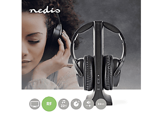 NEDIS HPRF320BK, Over-ear Kopfhörer Schwarz