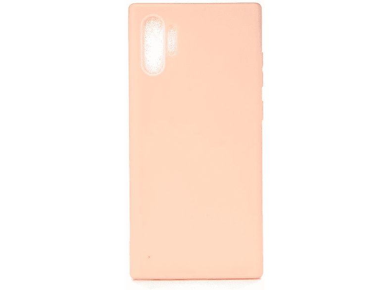 (5G), Note10+ Handycase Rosa aus Backcover, Galaxy Samsung, Silikon, COVERKINGZ