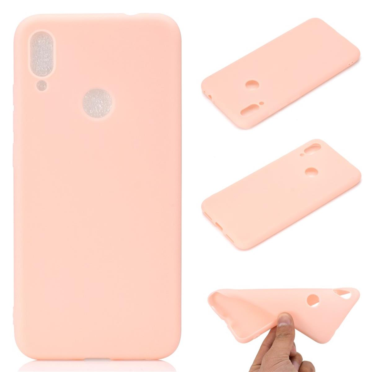 7, Rosa Xiaomi, Note COVERKINGZ Silikon, Handycase Redmi Backcover, aus