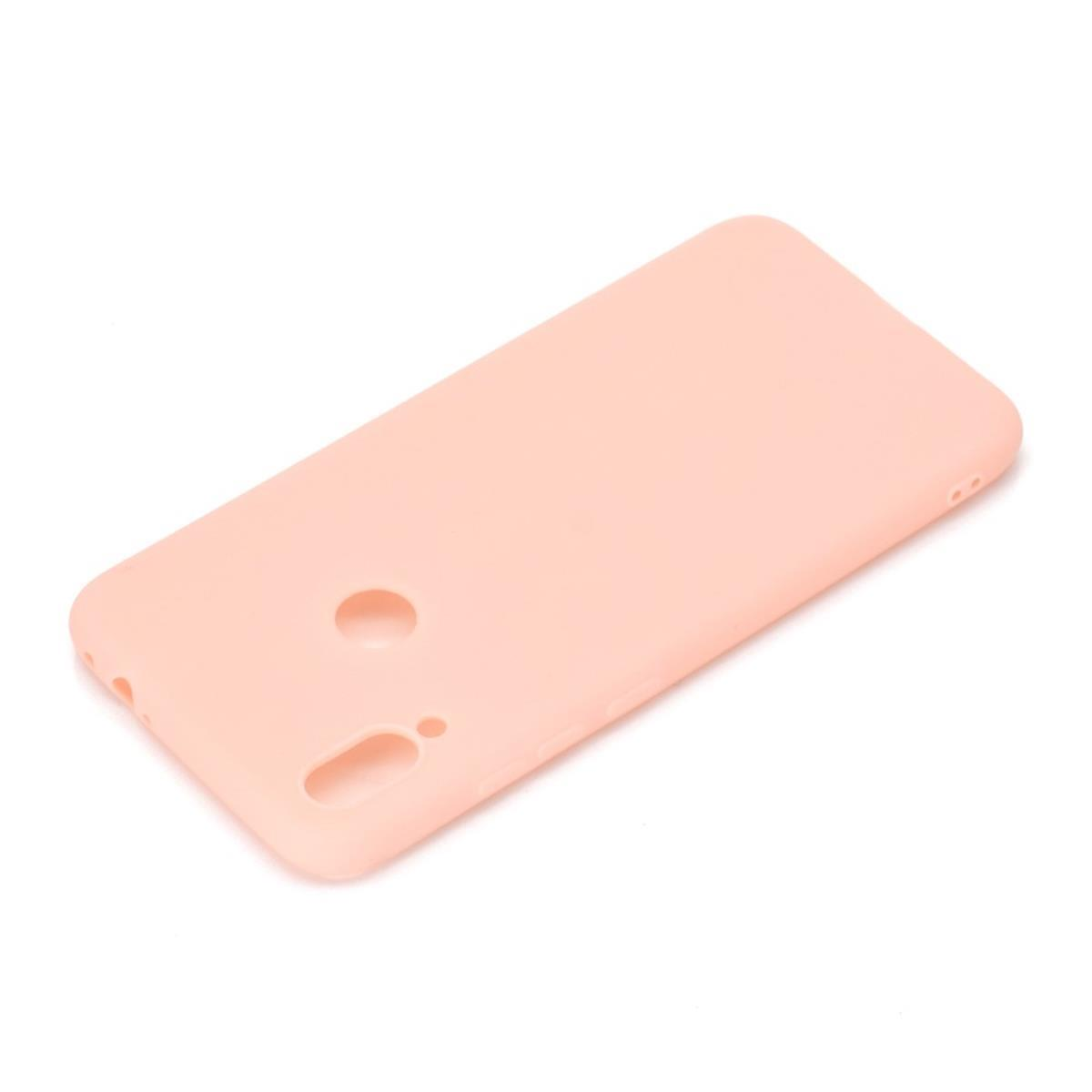 7, Rosa Xiaomi, Note COVERKINGZ Silikon, Handycase Redmi Backcover, aus