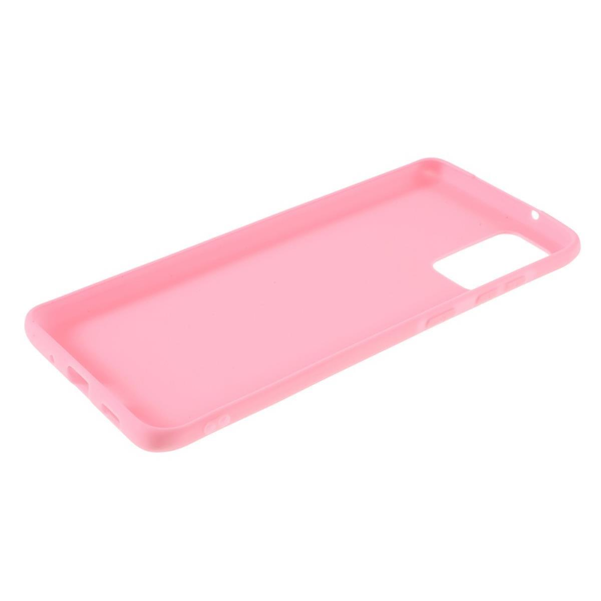 A41, Handycase aus Rosa Backcover, COVERKINGZ Galaxy Samsung, Silikon,