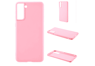 COVERKINGZ Handycase aus Silikon, Backcover, Samsung, Galaxy S21 FE, Rosa