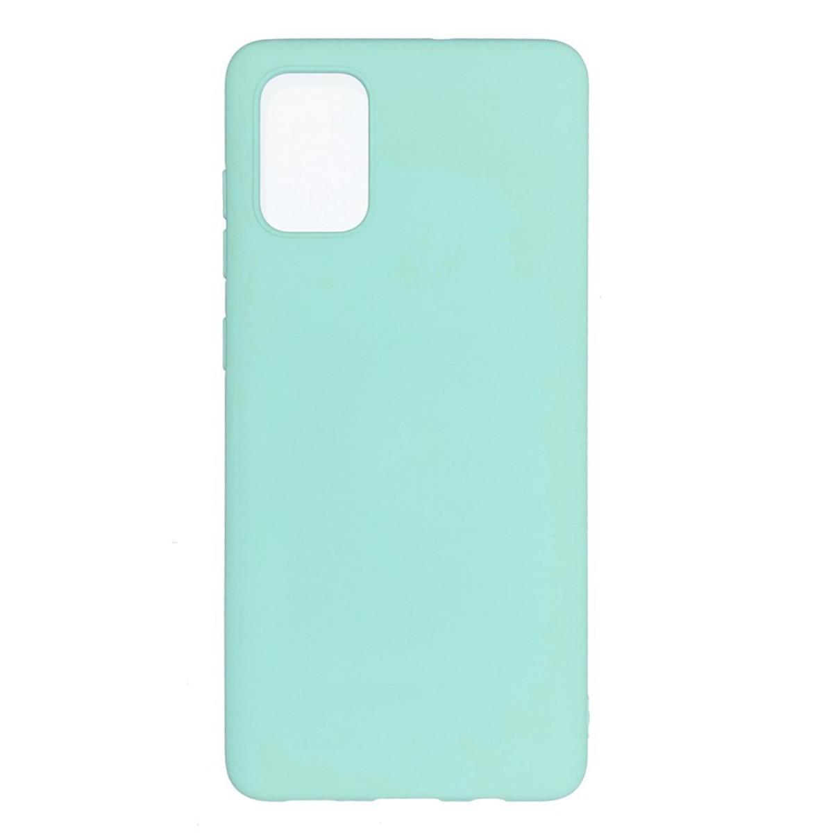 COVERKINGZ Handycase aus Silikon, A52/A52 5G, Backcover, 5G/A52s Samsung, Galaxy Grün