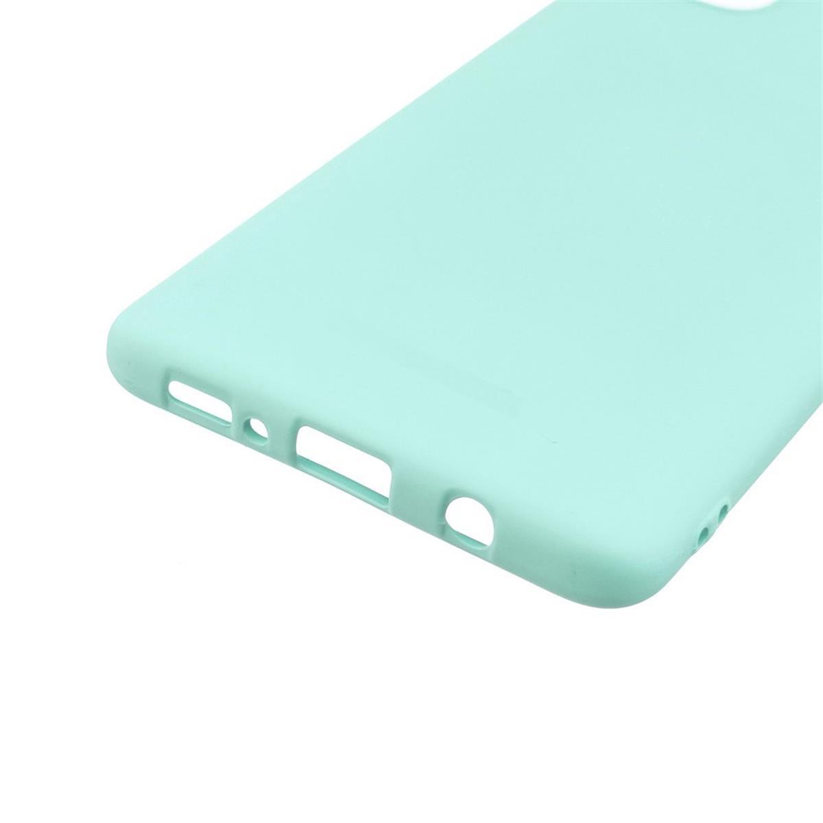 COVERKINGZ Handycase aus Silikon, Galaxy Grün Backcover, A72 5G, Samsung