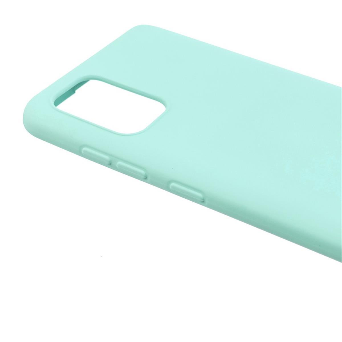COVERKINGZ Handycase aus Silikon, A52/A52 5G, Backcover, 5G/A52s Samsung, Galaxy Grün