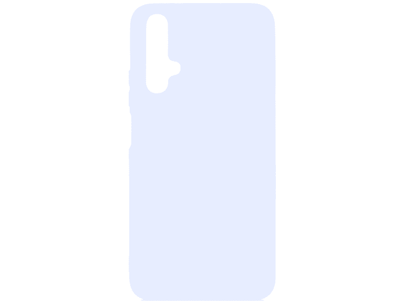 COVERKINGZ Handycase aus Silikon, Backcover, Honor, 20, Weiß