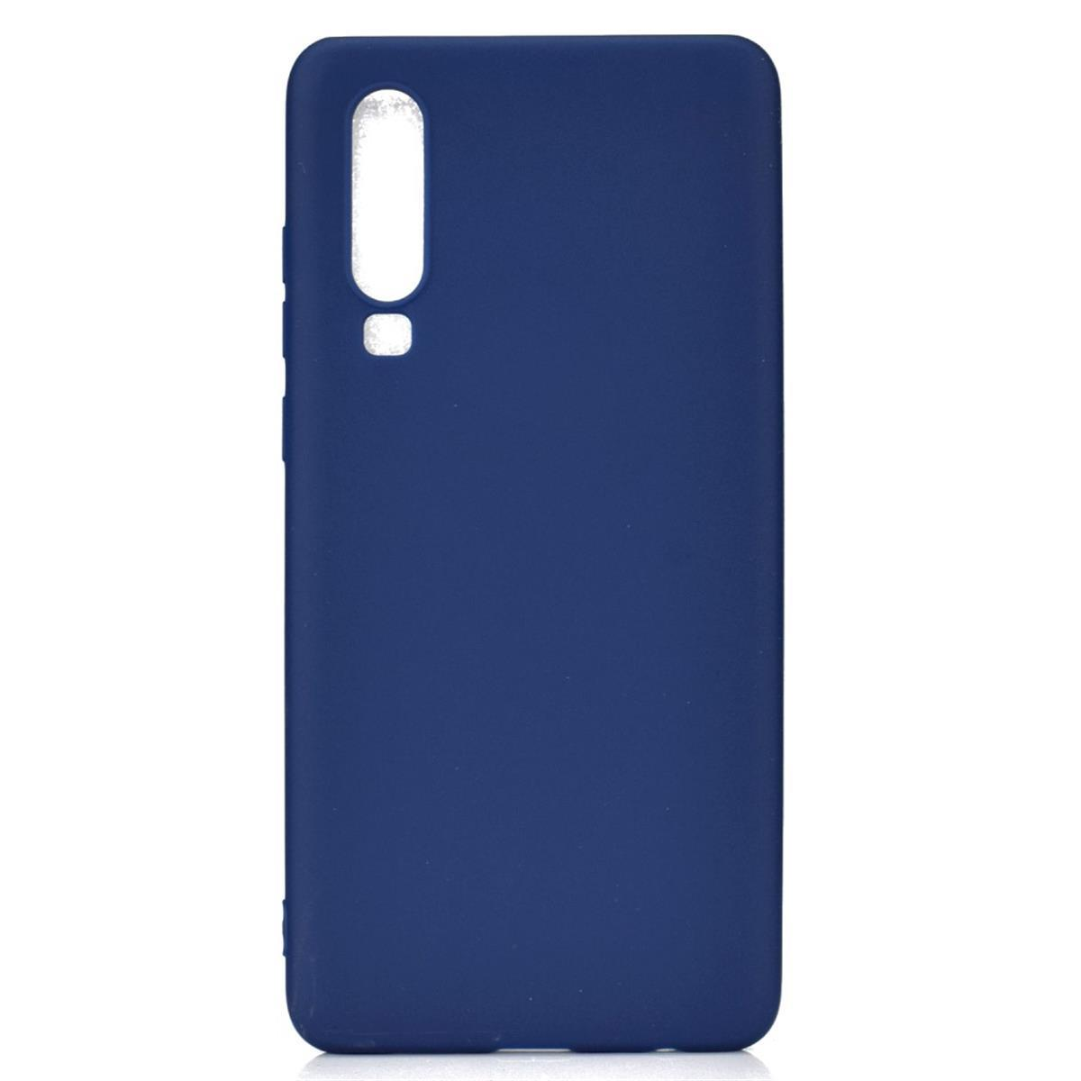 Handycase P30, Backcover, Silikon, Huawei, Blau aus COVERKINGZ