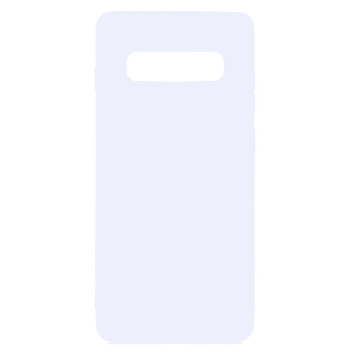 Backcover, Weiß Handycase S10, COVERKINGZ aus Samsung, Galaxy Silikon,
