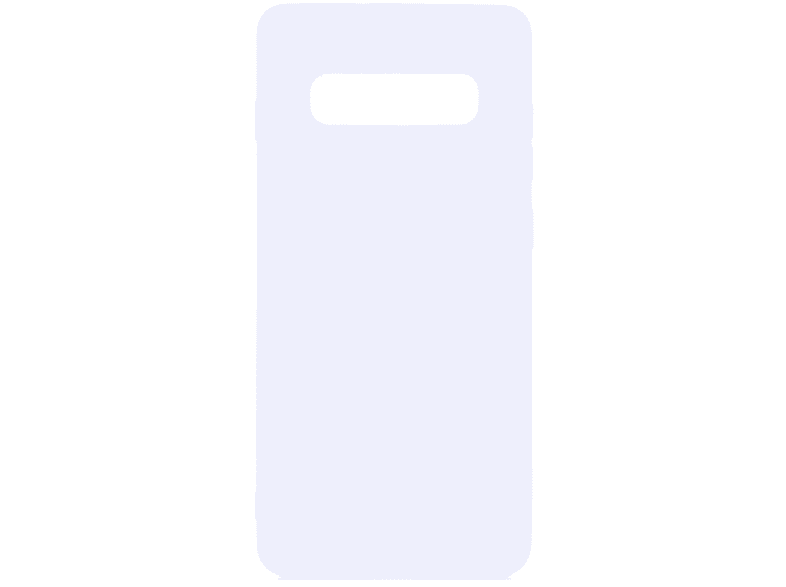 COVERKINGZ Handycase aus Silikon, Galaxy Weiß Samsung, Backcover, S10