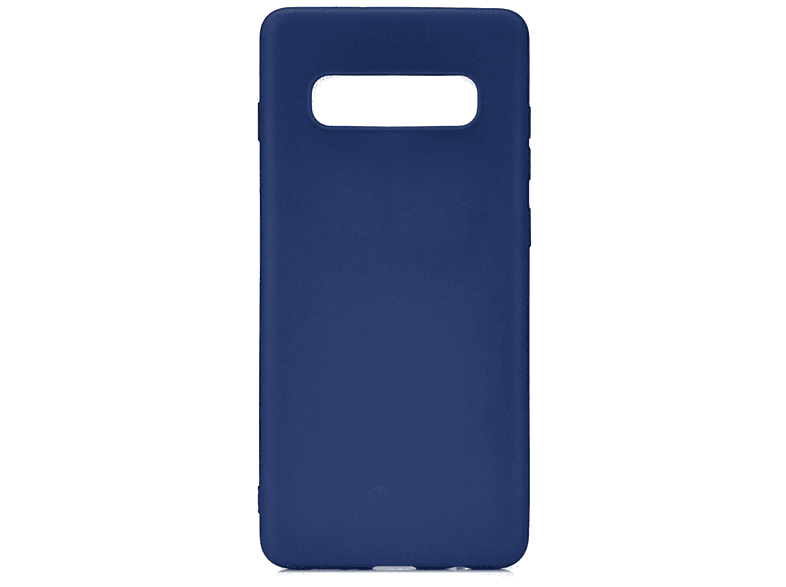 COVERKINGZ Handycase aus Silikon, Backcover, Samsung, Galaxy S10, Blau