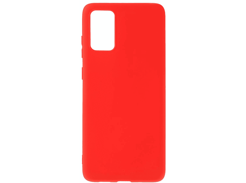 COVERKINGZ Handycase aus Silikon, Backcover, Samsung, Galaxy S10 Lite, Rot