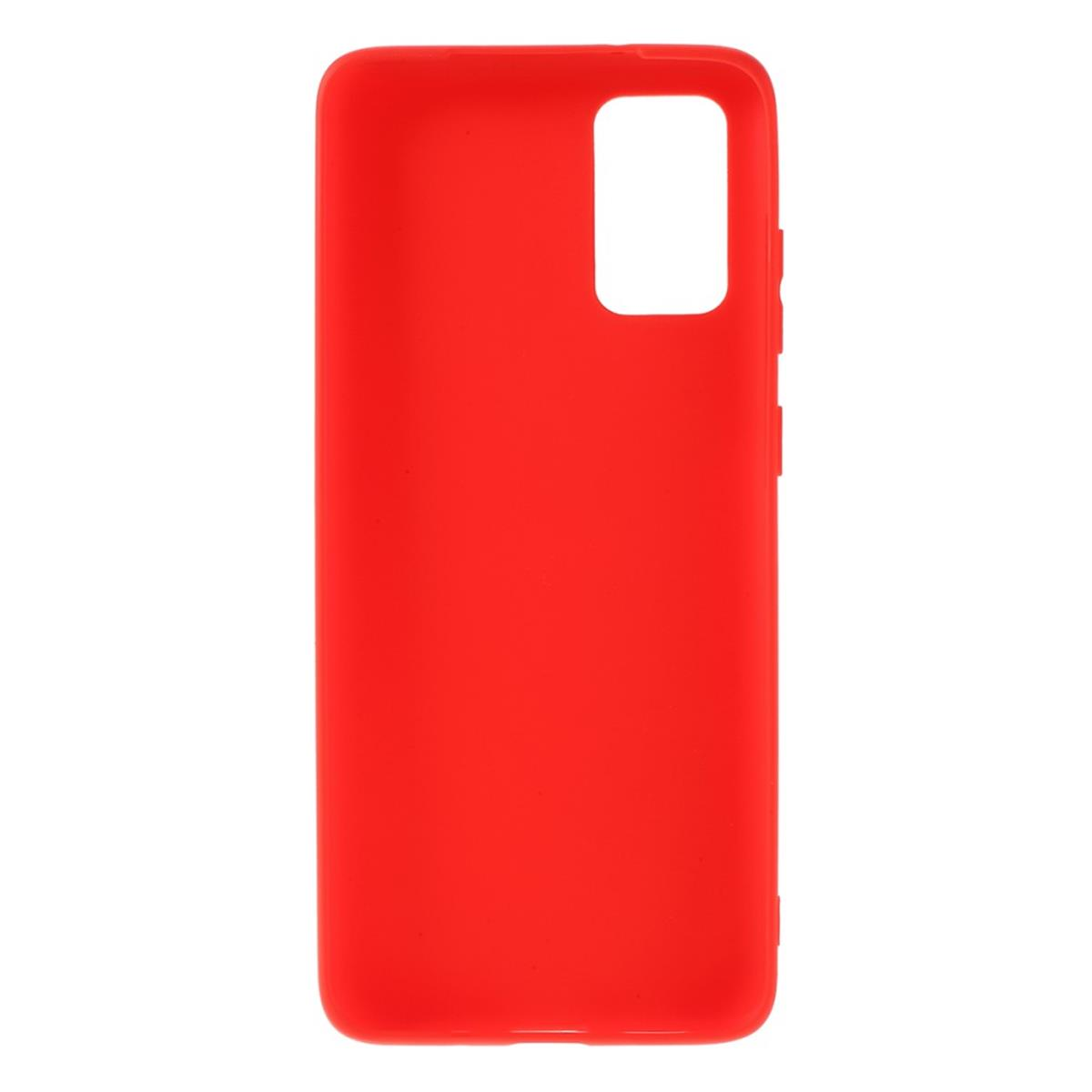COVERKINGZ Handycase aus S10 Silikon, Backcover, Rot Samsung, Galaxy Lite