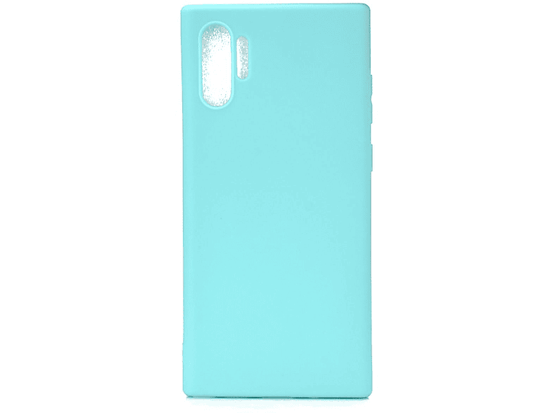 COVERKINGZ Handycase Note10+ Silikon, Grün aus (5G), Backcover, Galaxy Samsung
