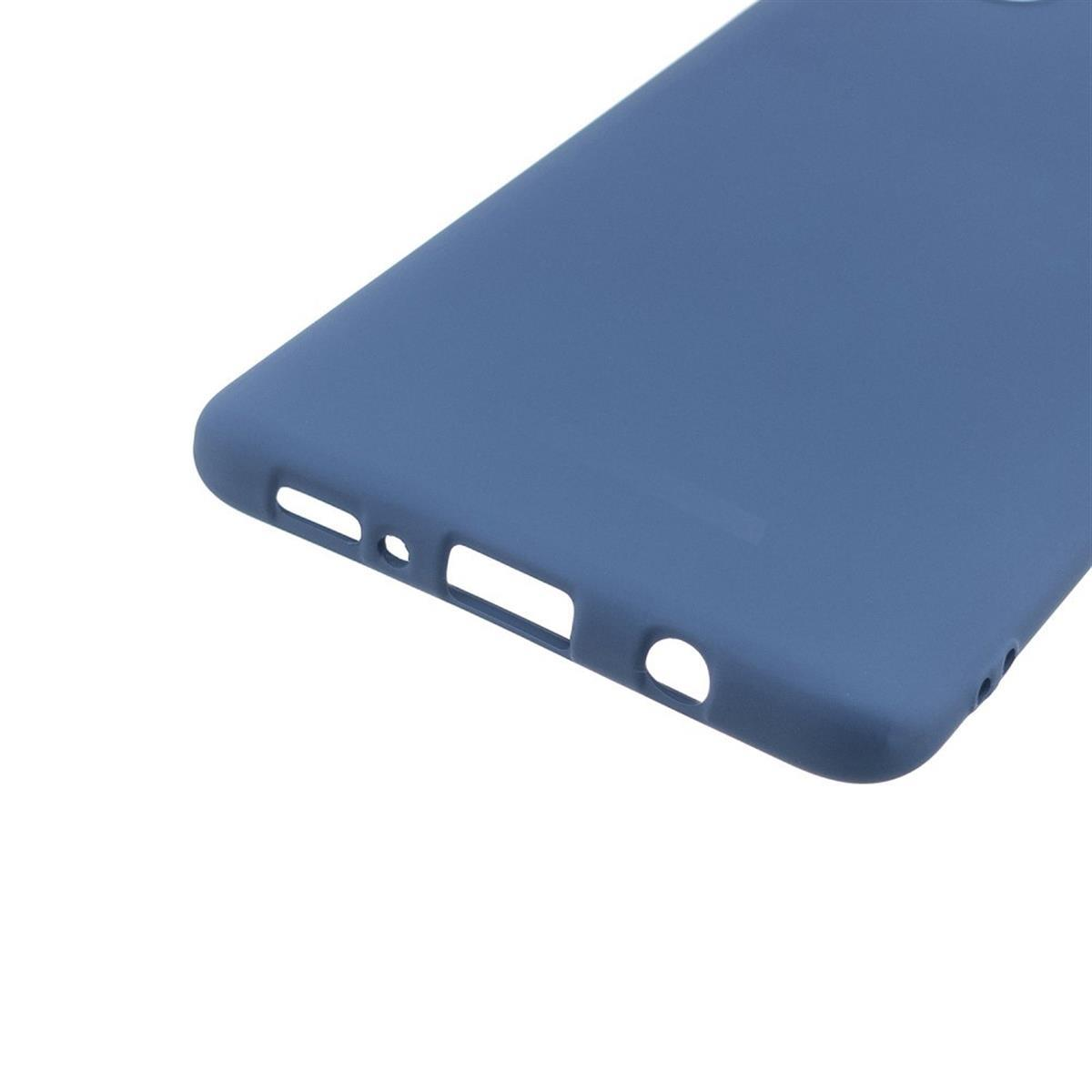 Silikon, Blau COVERKINGZ Backcover, Galaxy A03s, aus Handycase Samsung,