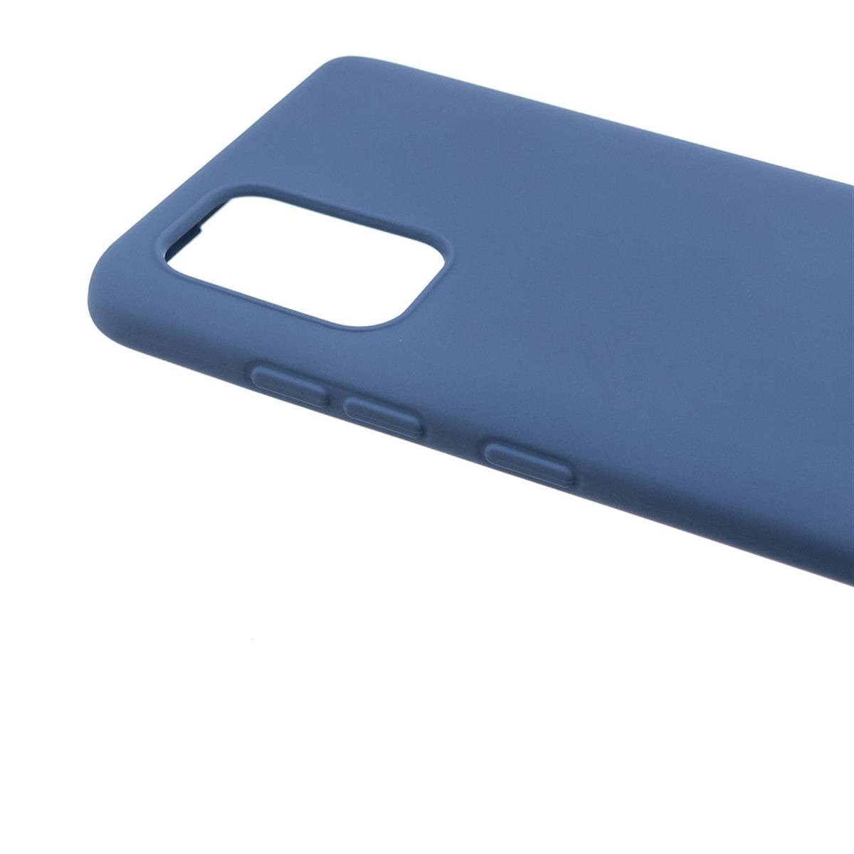 COVERKINGZ Handycase Backcover, aus Silikon, Galaxy Samsung, A03s, Blau