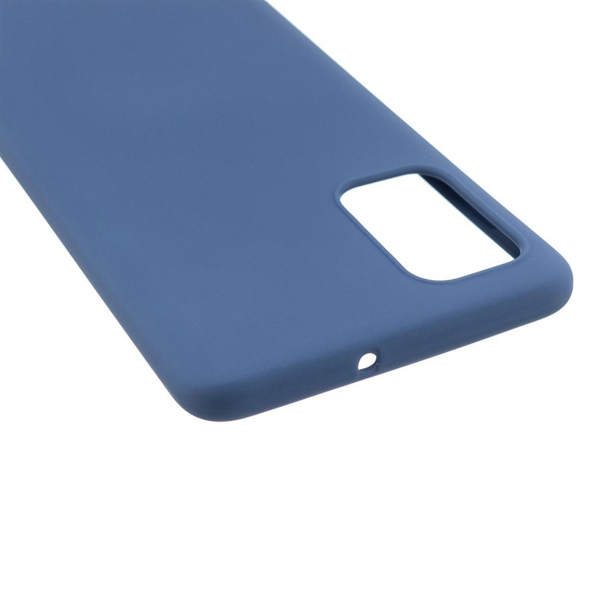 Blau Samsung, Backcover, Handycase COVERKINGZ Galaxy A02s, aus Silikon,