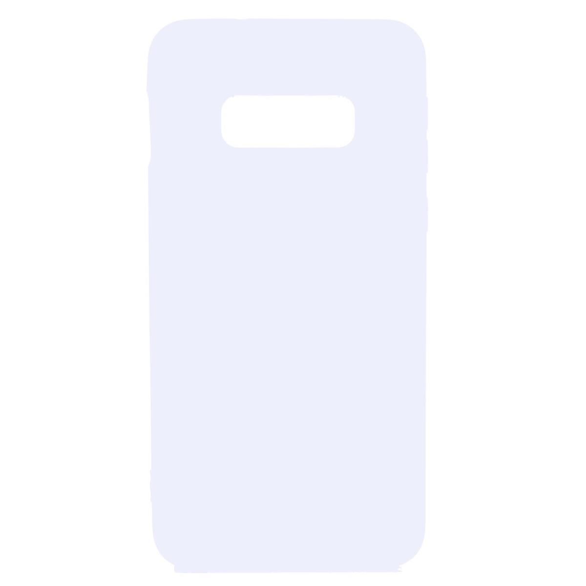 Galaxy Handycase Samsung, Backcover, COVERKINGZ S10e, Silikon, aus Weiß