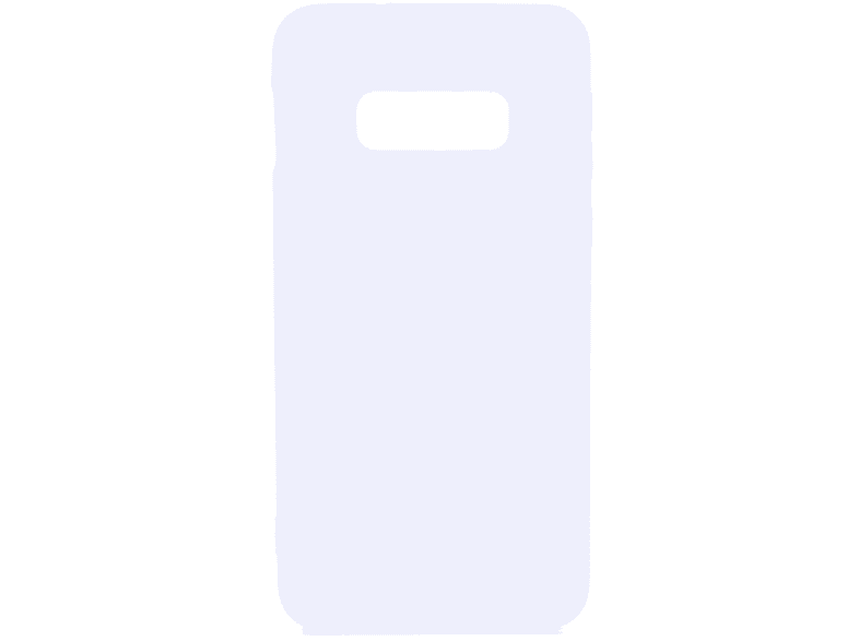 COVERKINGZ Handycase aus Silikon, Samsung, Galaxy S10e, Backcover, Weiß