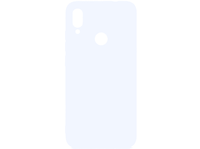 COVERKINGZ Handycase aus Silikon, Backcover, Xiaomi, Redmi Note 7, Weiß