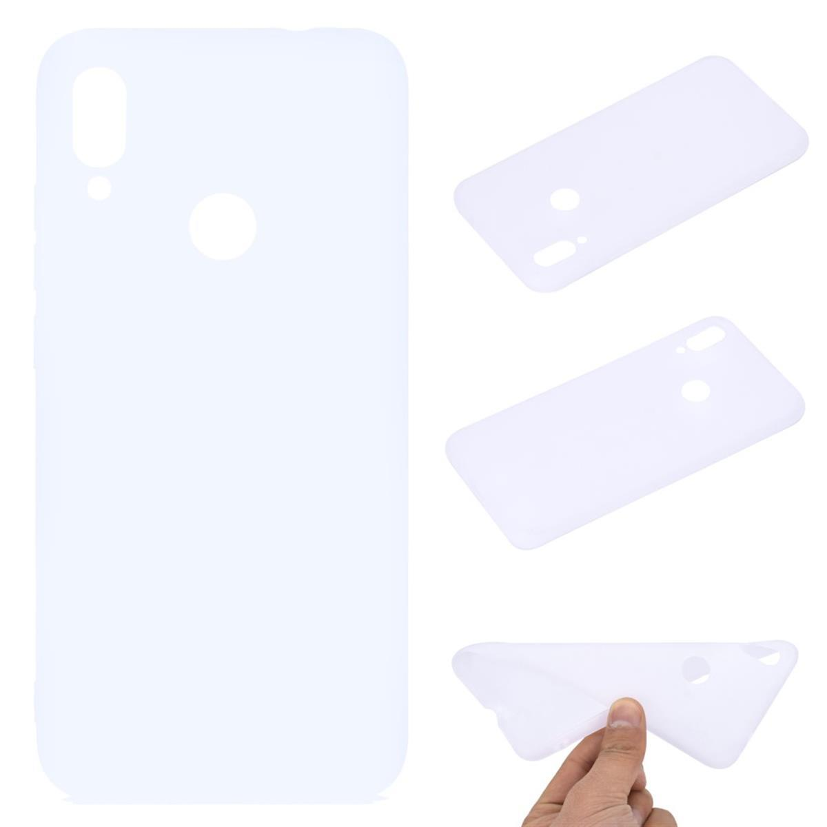Handycase aus Weiß 7, Xiaomi, COVERKINGZ Backcover, Silikon, Redmi Note