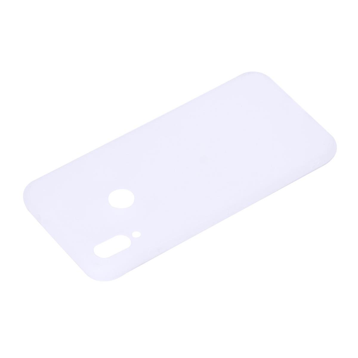 Silikon, Handycase COVERKINGZ Weiß Xiaomi, 7, Redmi Backcover, Note aus