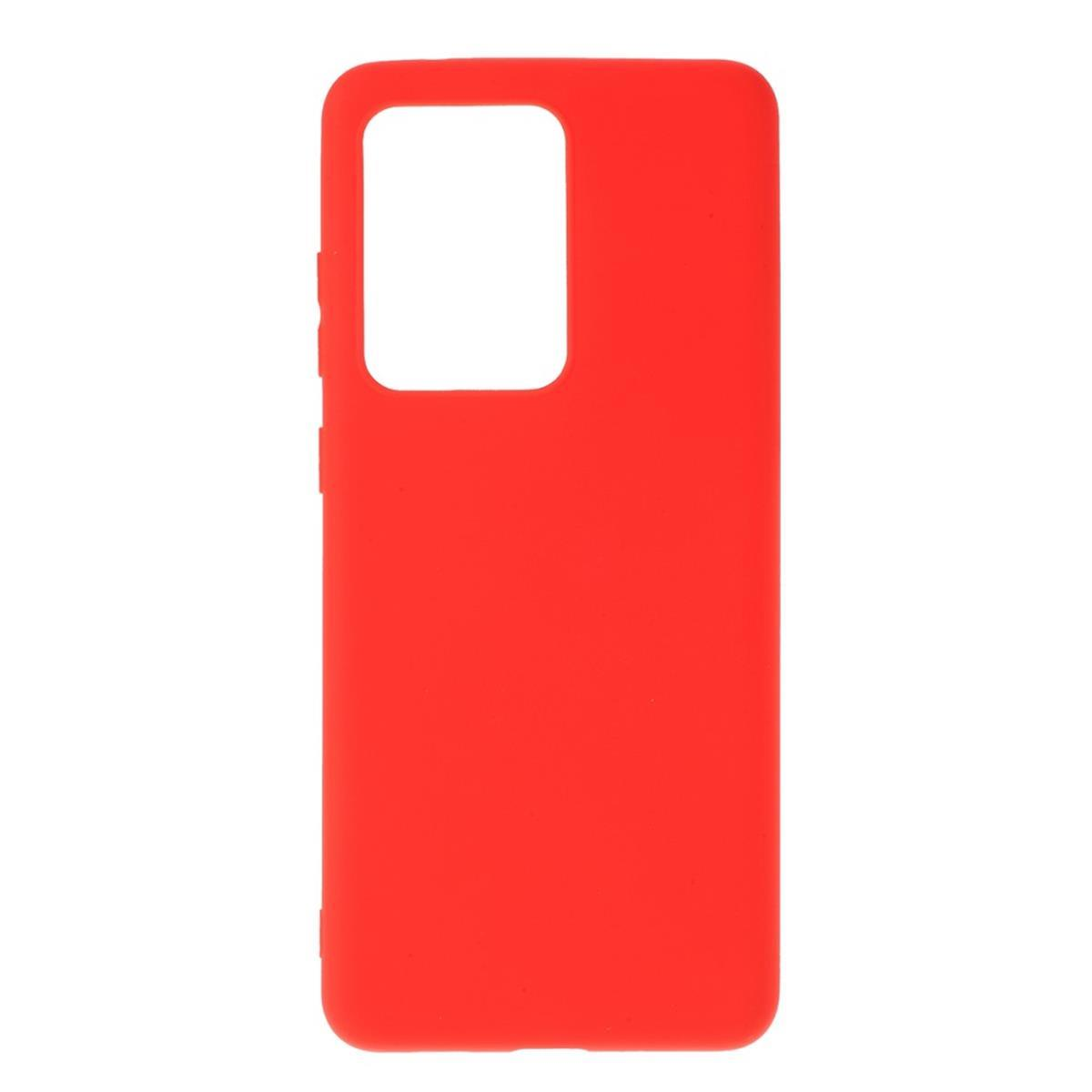 10 Redmi aus / Silikon, Backcover, Rot COVERKINGZ Handycase Prime, Xiaomi, Redmi 10