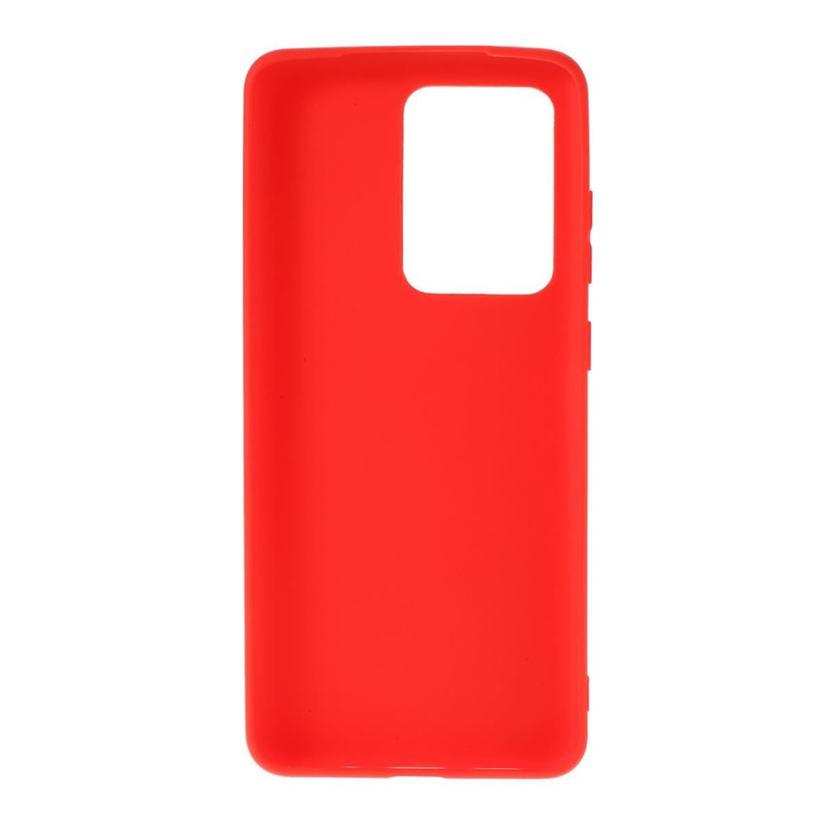 / Redmi aus Xiaomi, Backcover, Redmi Handycase Prime, COVERKINGZ 10 Rot 10 Silikon,