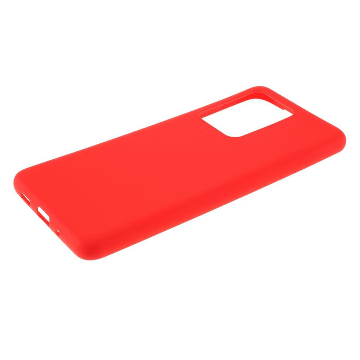 10 Redmi aus / Silikon, Backcover, Rot COVERKINGZ Handycase Prime, Xiaomi, Redmi 10