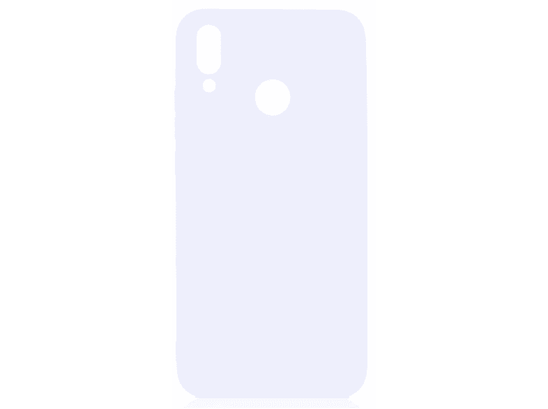 COVERKINGZ Handycase aus Huawei, Weiß Silikon, Y9 Backcover, (2019)