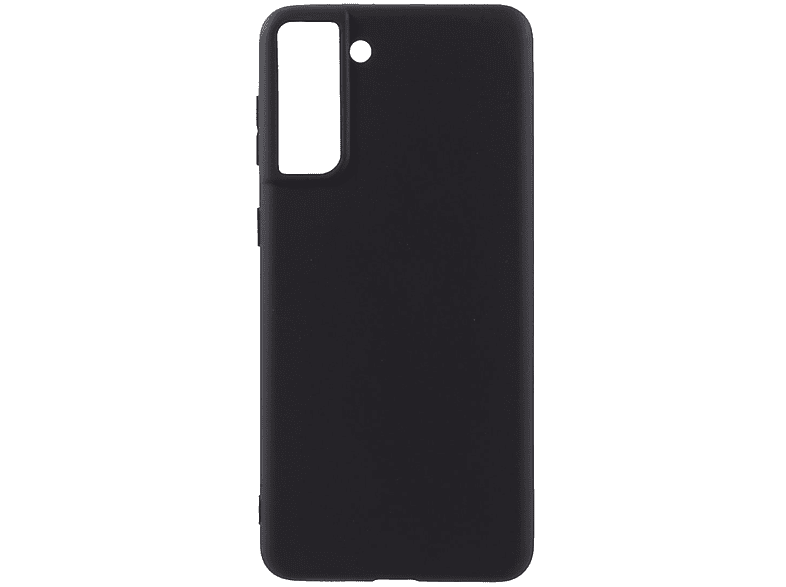 Galaxy Silikon, Handycase S21 Plus, Backcover, Samsung, aus COVERKINGZ Schwarz