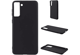 COVERKINGZ Handycase aus Silikon, Backcover, Samsung, Galaxy S21 FE, Schwarz