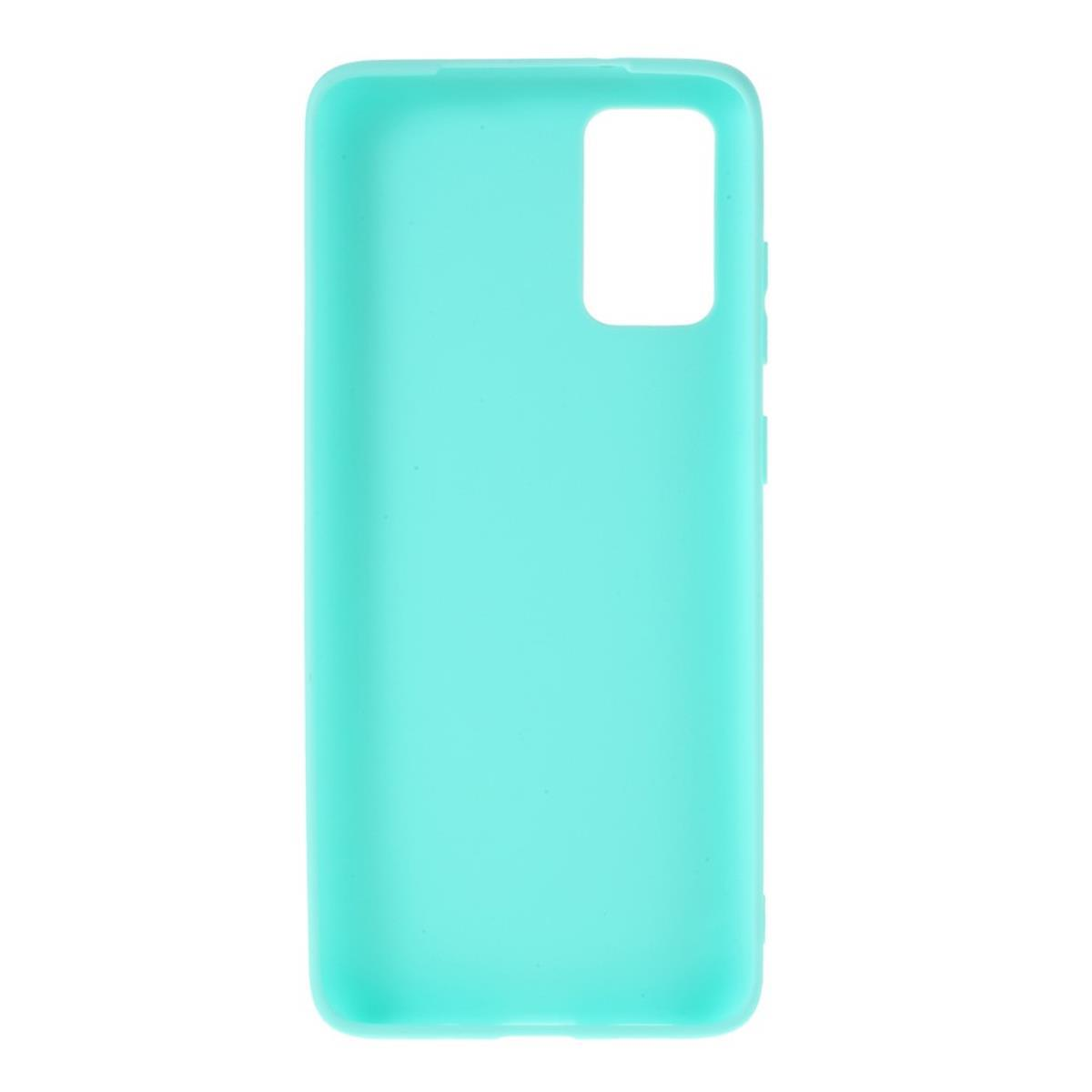 Galaxy Backcover, Silikon, Samsung, COVERKINGZ Grün Handycase aus A41,