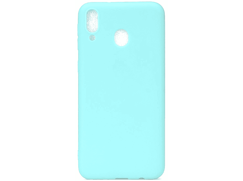 Backcover, Grün Galaxy aus Silikon, A30, COVERKINGZ Samsung, Handycase