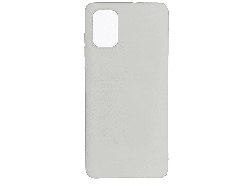 COVERKINGZ Handycase aus Silikon, Backcover, Samsung, Galaxy M31, Weiß