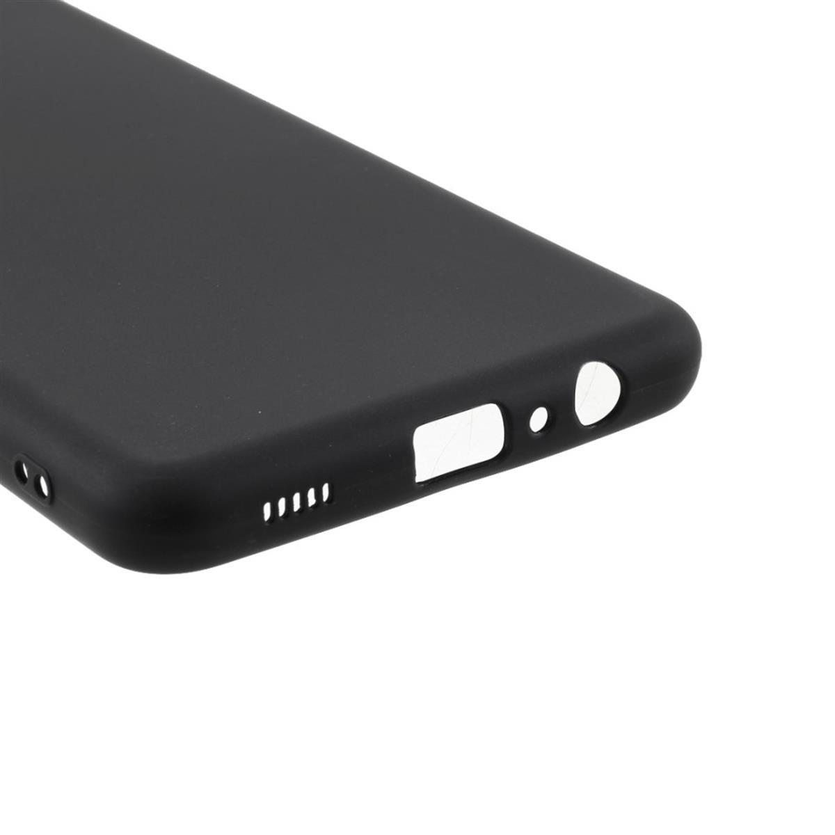 Galaxy Backcover, / Galaxy Silikon, aus Schwarz Handycase Samsung, M12, COVERKINGZ A12