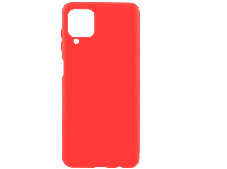 COVERKINGZ Handycase aus Silikon, Backcover, Samsung, Galaxy A22 4G, Rot