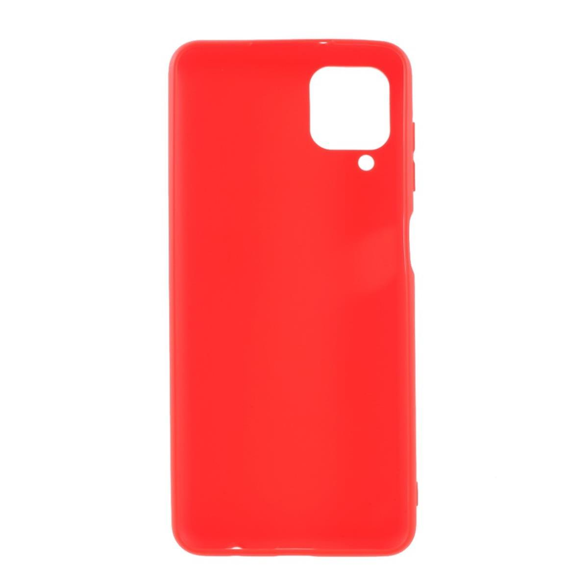 COVERKINGZ Handycase aus Silikon, Backcover, Galaxy A22 Rot 4G, Samsung