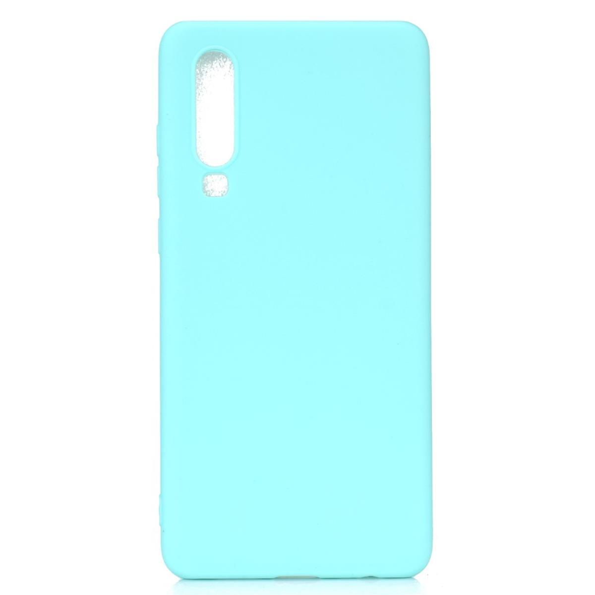 COVERKINGZ Handycase aus Huawei, Silikon, Backcover, Grün P30